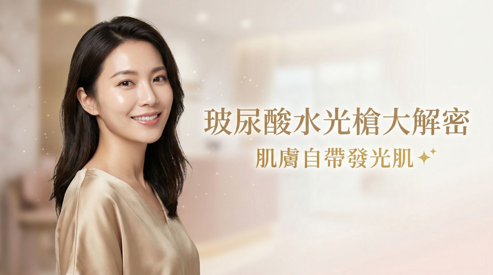 玻尿酸水光槍全攻略：深層補水與素顏發光的秘密，告別乾燥細紋的醫美保養關鍵